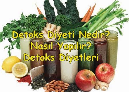 DETOKS DİYETLERE DİKKAT!